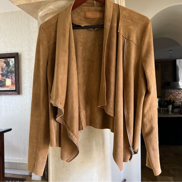 Tan Suede Jacket - Picture 1 of 2